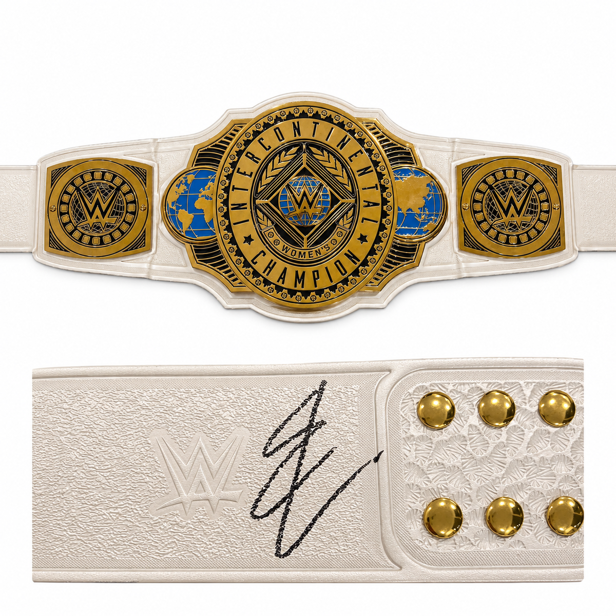 WWE Becky Lynch Signed Replica Title Belt Autographed COA Women's World Championship