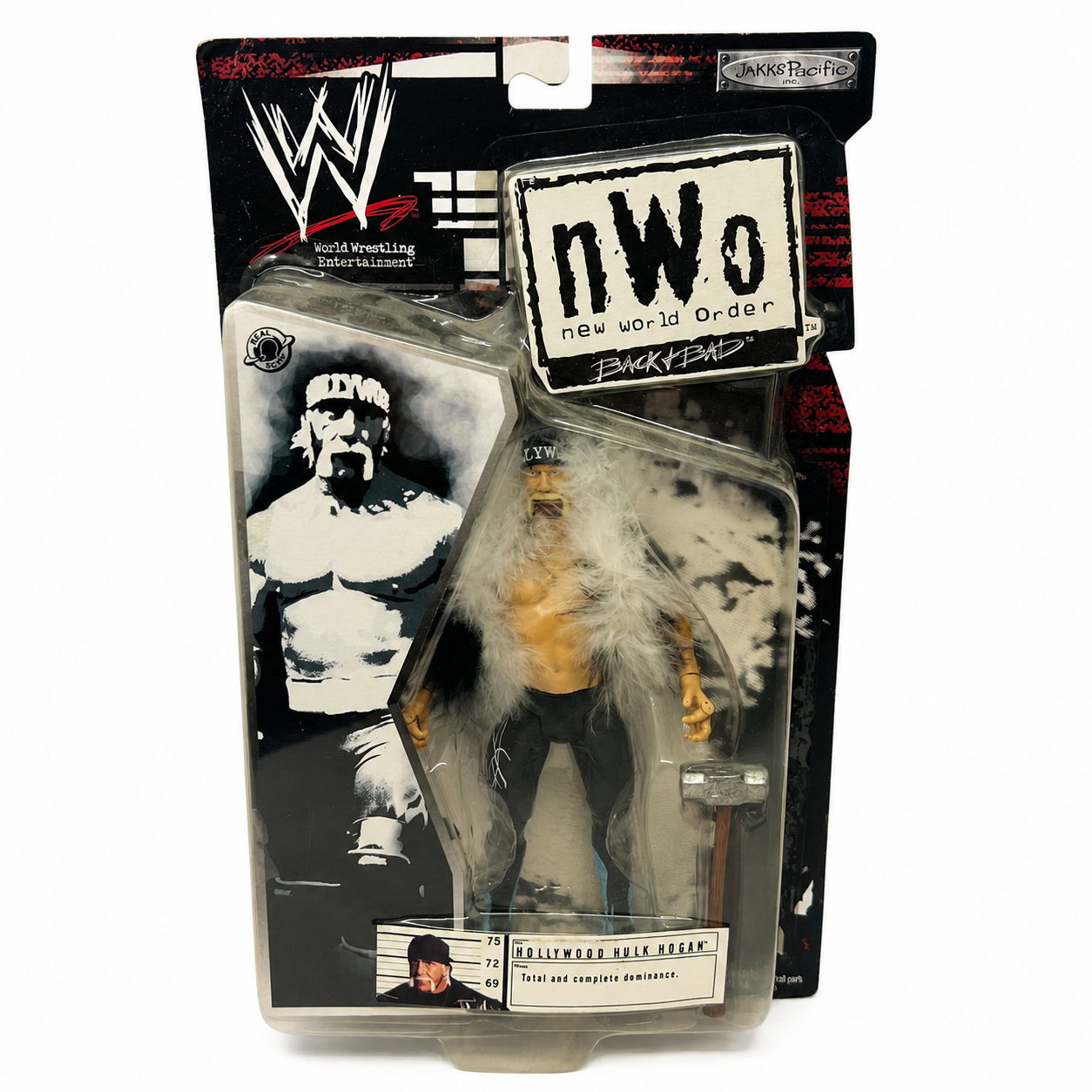 Hulk Hogan NWO WWE Back and Bad Jakks Action Figure