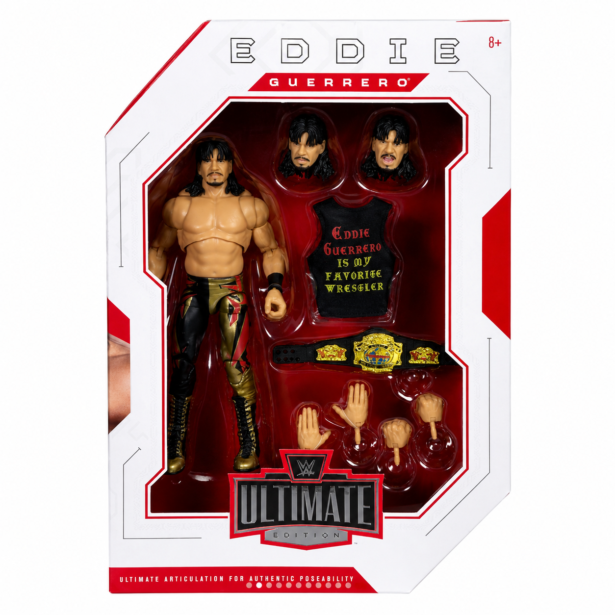 Eddie Guerrero WWE Ultimate Edition Best Of 9 Action Figure Mattel