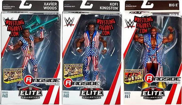 The New Day - WWE Elite 60 Set of 3