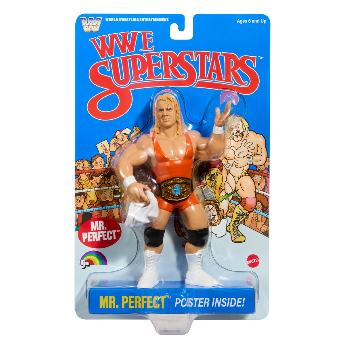 Mr Perfect WWE LJN Series Action Figure Mattel Retro