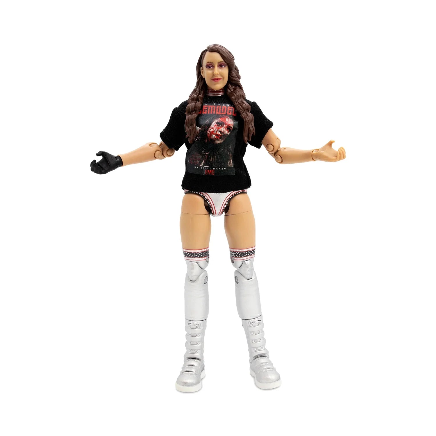 Britt Baker AEW Unrivaled Exclusive Blood and Guts Action Figures WWE