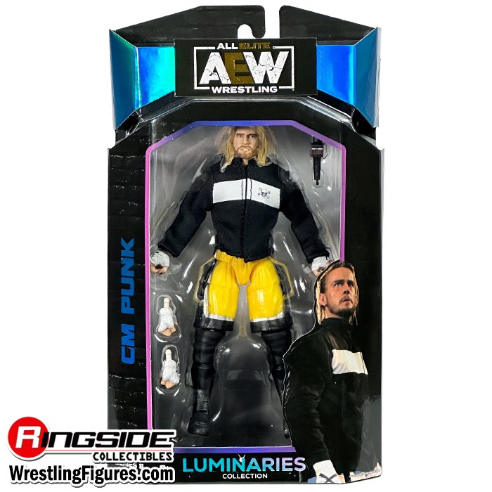 CM Punk (Luminaries) - AEW Unmatched 8 Action Figure - Scale WWE