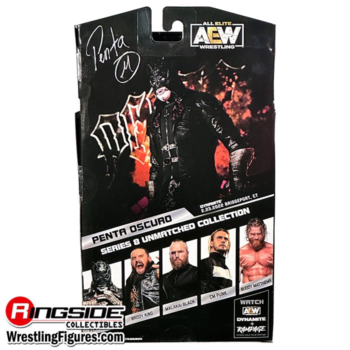 Penta Oscuro - AEW Unmatched 8 Action Figure - Scale WWE