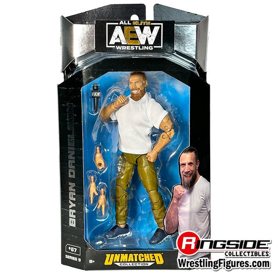 PREORDER Bryan Danielson - AEW Unmatched 9 Action Figure - Scale WWE