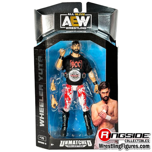 PREORDER Wheeler Yuta - AEW Unmatched 9 Action Figure - Scale WWE