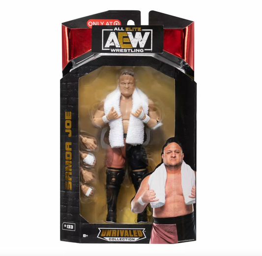 Samoa Joe - AEW Unrivaled Exclusive Action Figure - Scale WWE