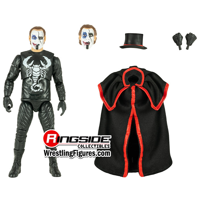 PREORDER Sting The Ripper - AEW Exclusive Action Figure Scale WWE