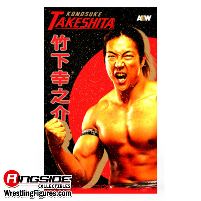 PREORDER Konosuke Takeshita (The Alpha) - AEW Exclusive Action Figure Scale WWE