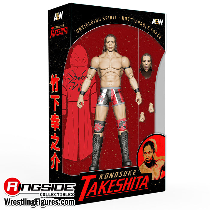 PREORDER Konosuke Takeshita (The Alpha) - AEW Exclusive Action Figure Scale WWE