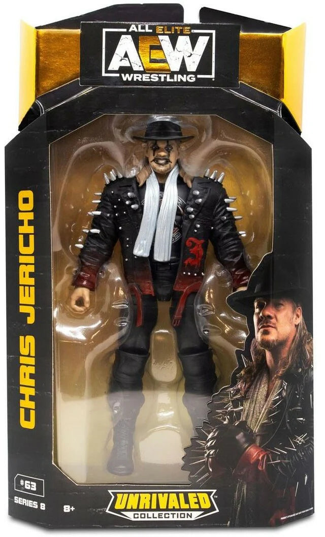 Chris Jericho AEW Unrivaled 8 Action Figure Scale WWE