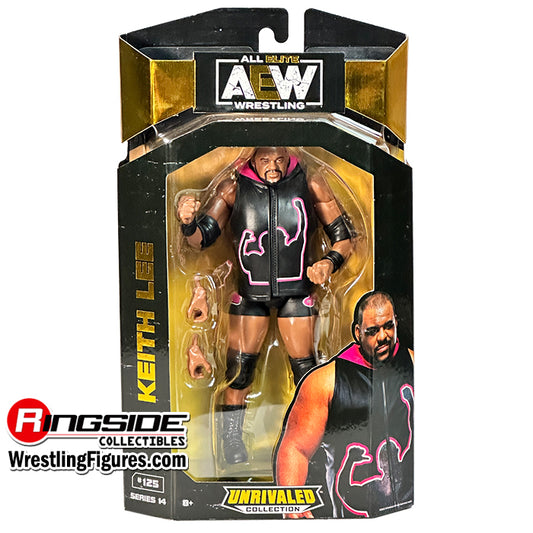 PREORDER Keith Lee - AEW Unrivaled 14 Action Figure - Scale WWE