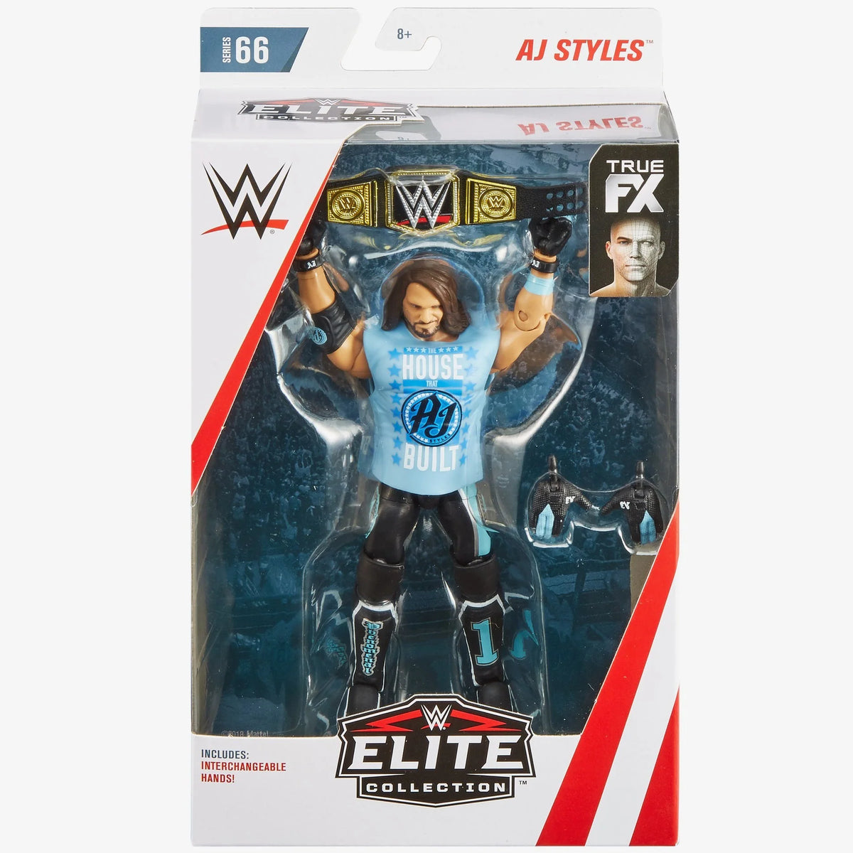 AJ Styles WWE Elite 66 Action Figure Mattel