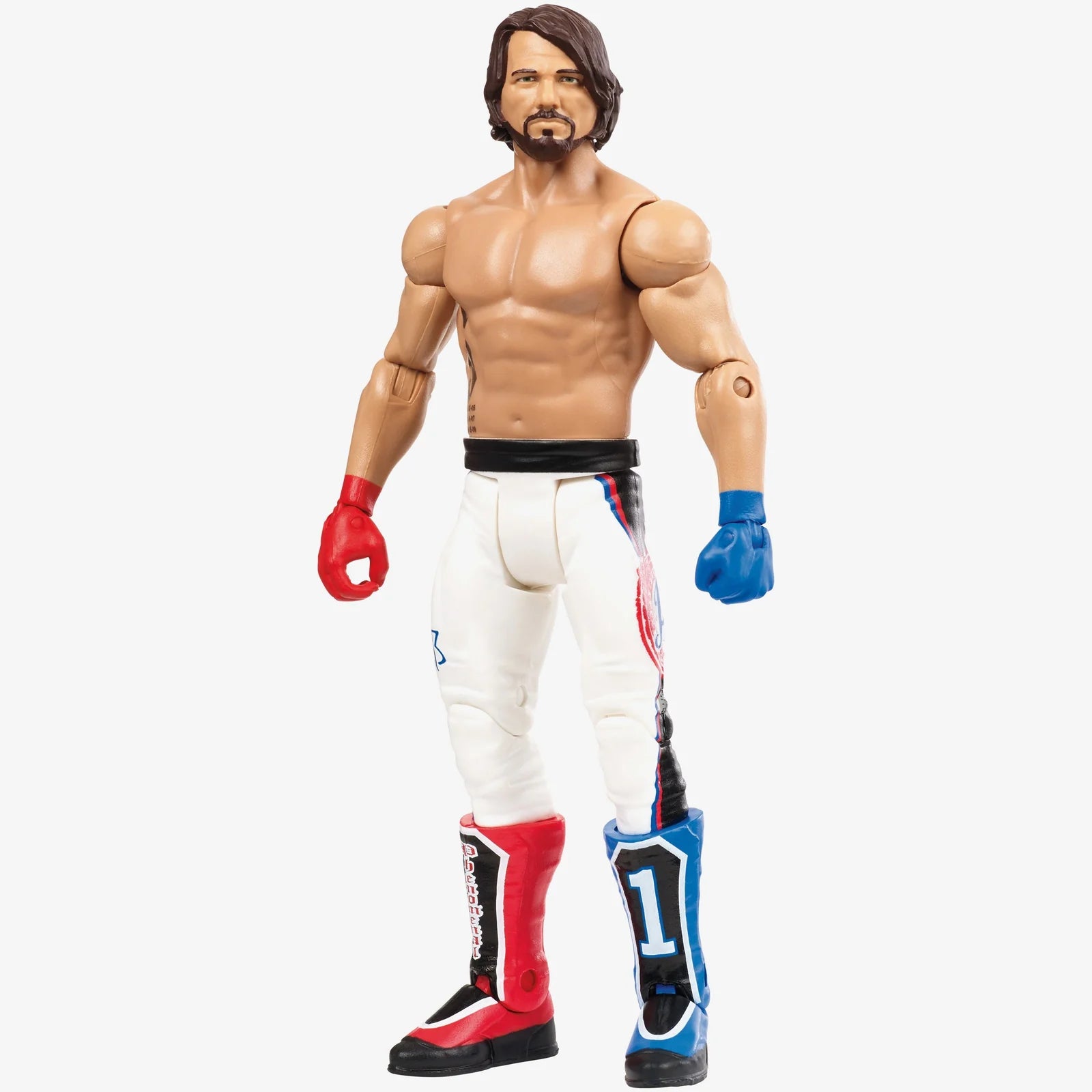 AJ Styles WWE Series Wrestlemania 34 Out Of Box Action Figure Mattel 5