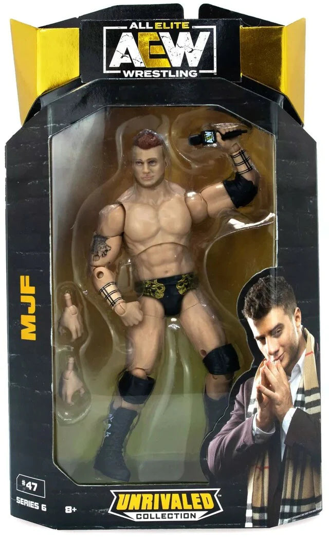 MJF - AEW Unrivaled 6 Action Figure - Scale WWE