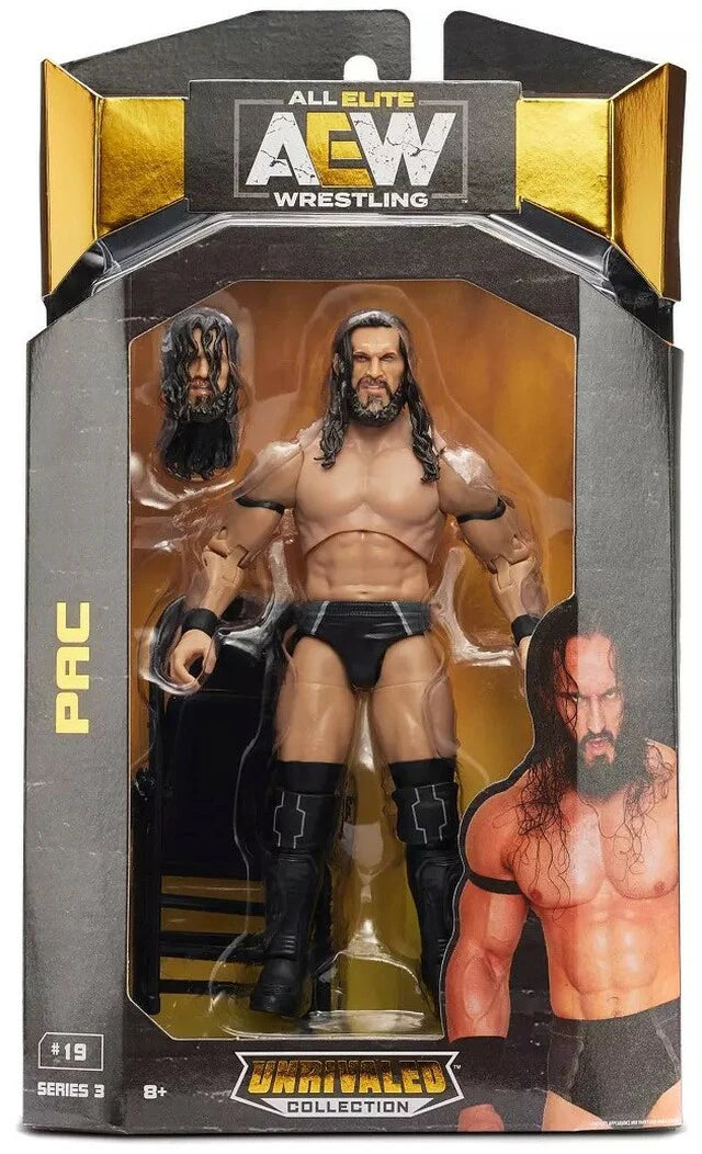 Pac AEW Unrivaled 3 Action Figure Scale WWE
