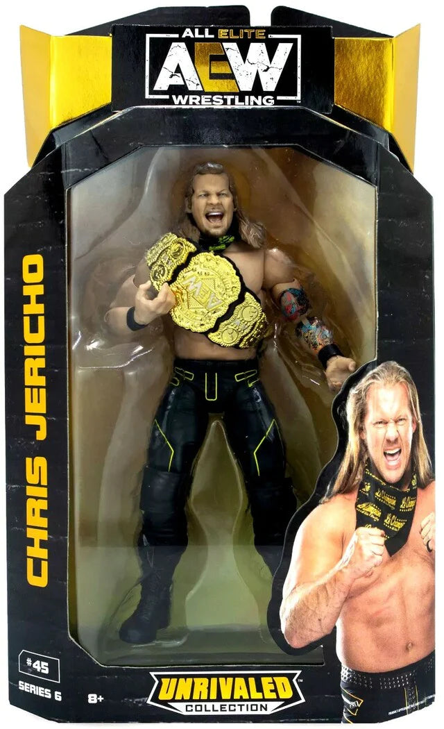 Chris Jericho - AEW Unrivaled 6 Action Figure - Scale WWE