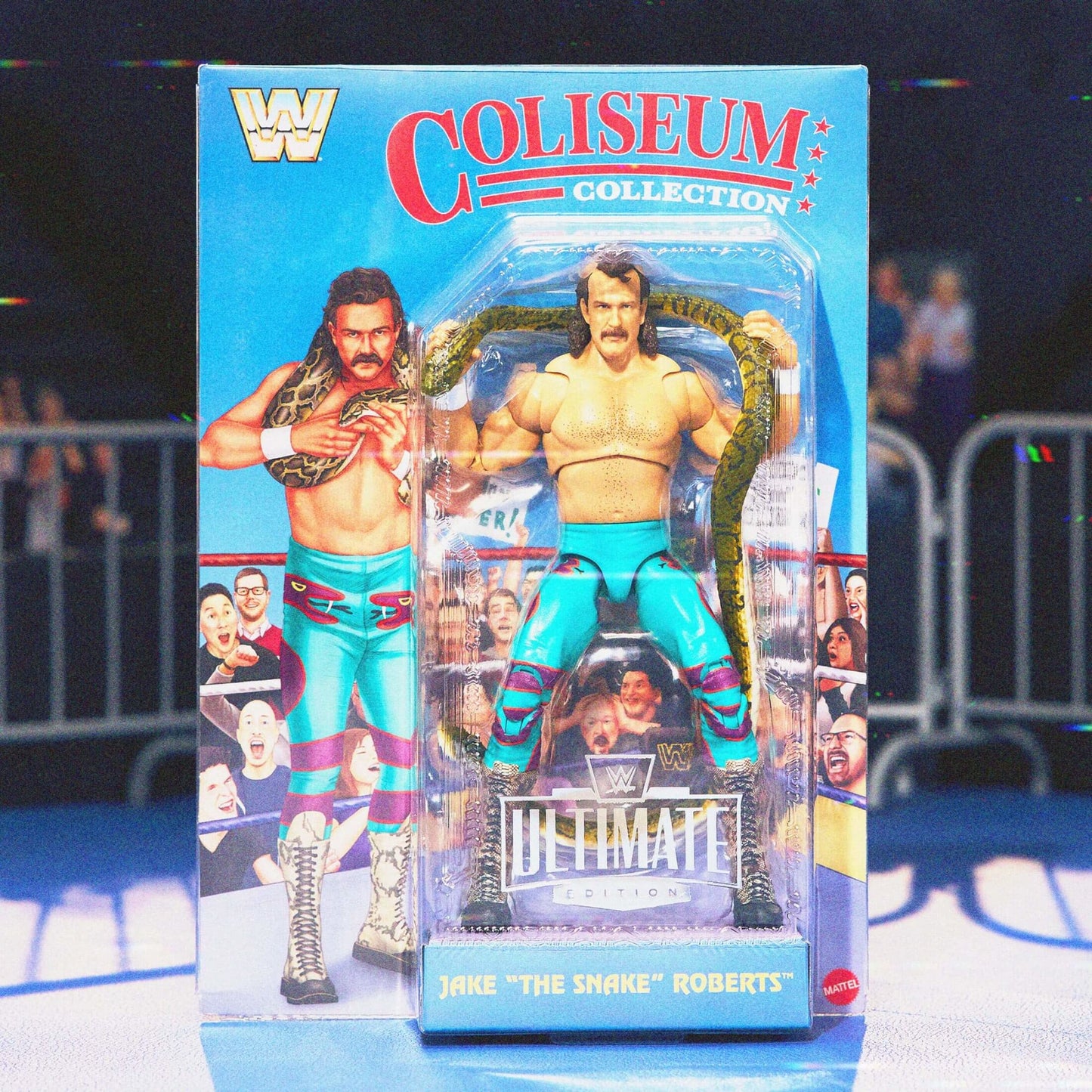 WWE Coliseum Collection Jake The Snake Roberts and Ride Rude Ultimate Edition 2 Pack