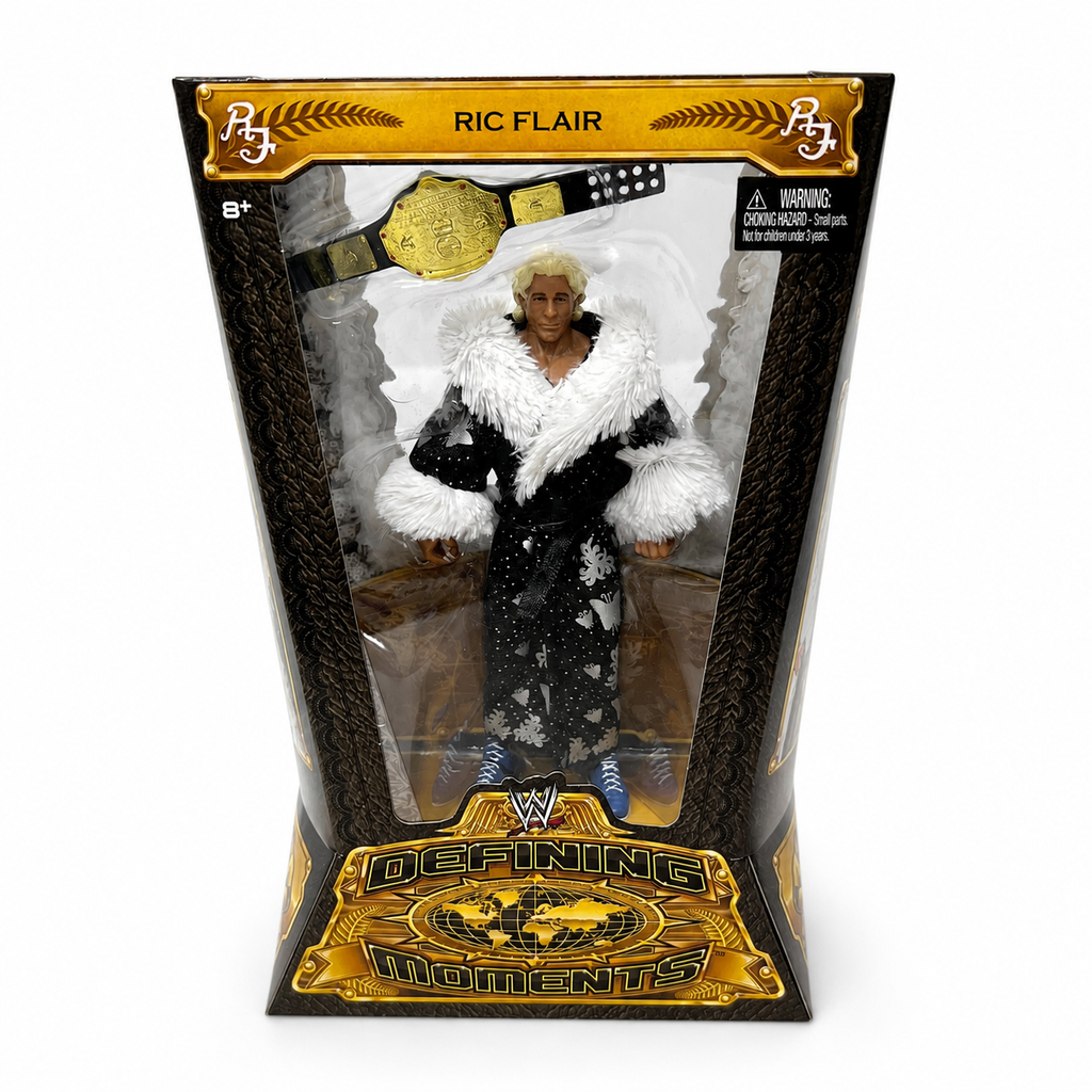 Ric Flair Black Robe WWE Elite Defining Moments Action Figure Mattel
