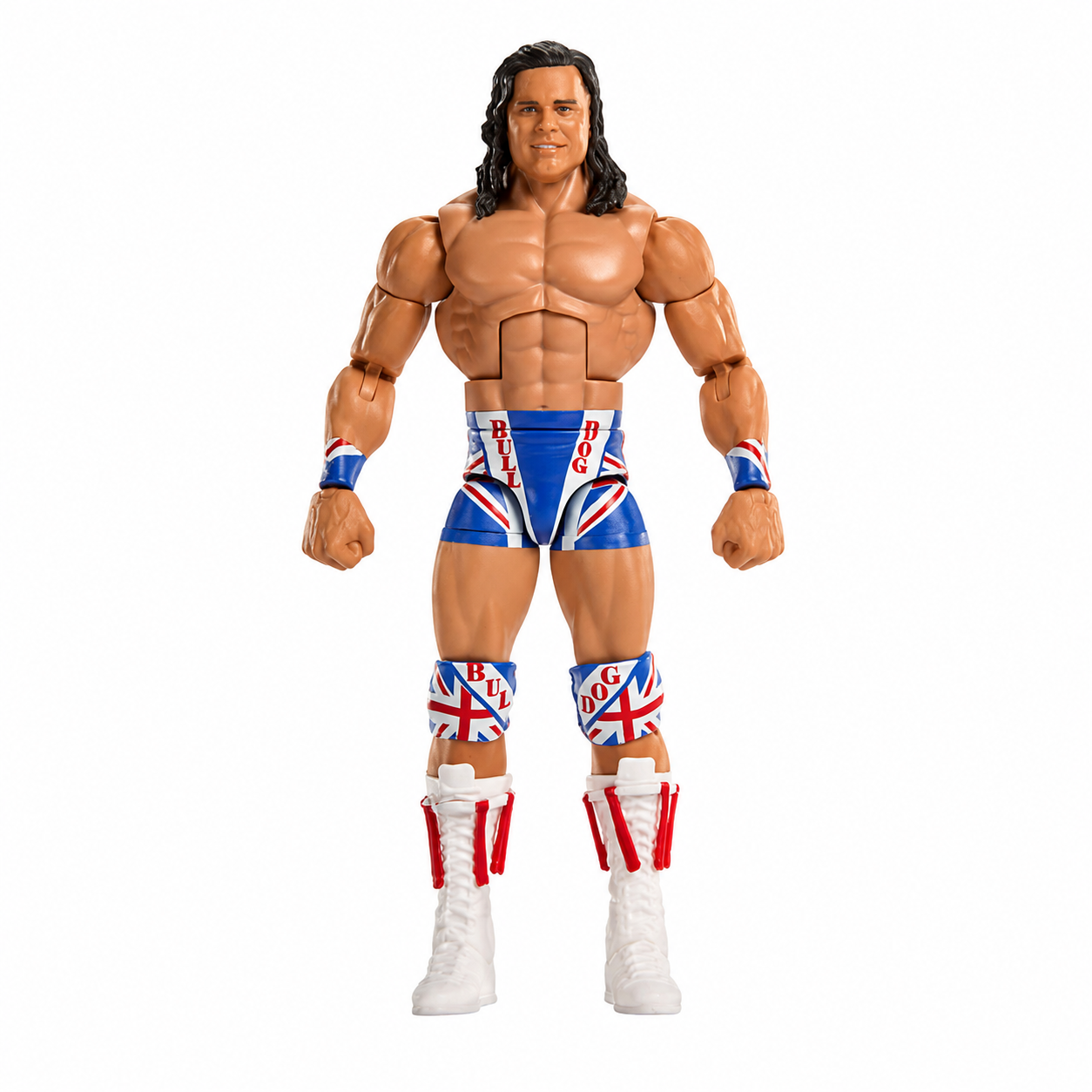 British Bulldog WWE Elite Legends 29 Out Of Box Action Figure Mattel