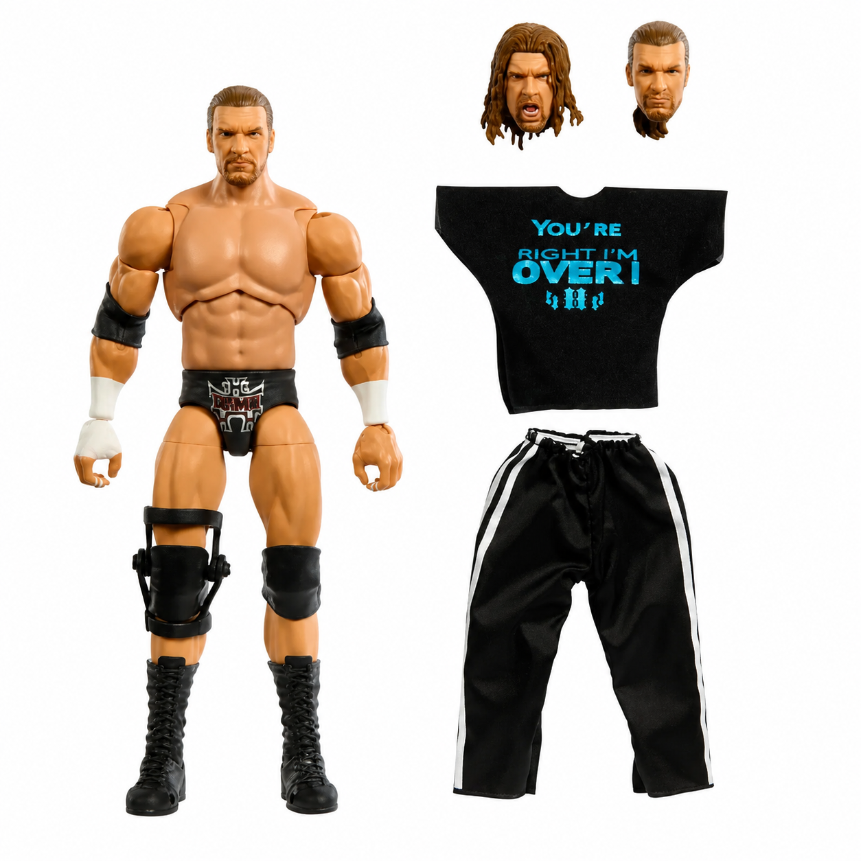 Triple H WWE Ultimate Edition Monday Night Wars Out Of Box Action Figure Mattel 4