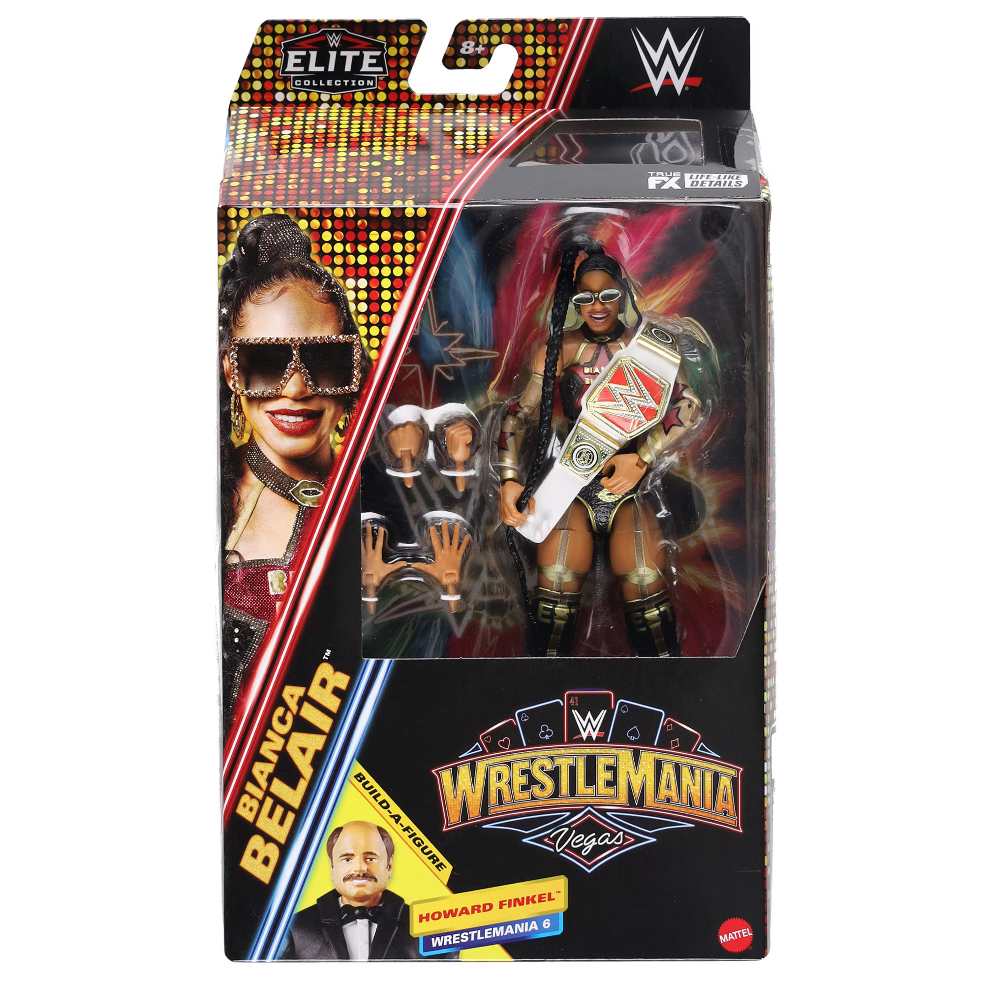 Bianca Belair WWE Elite Wrestlemania Vegas Action Figures Mattel