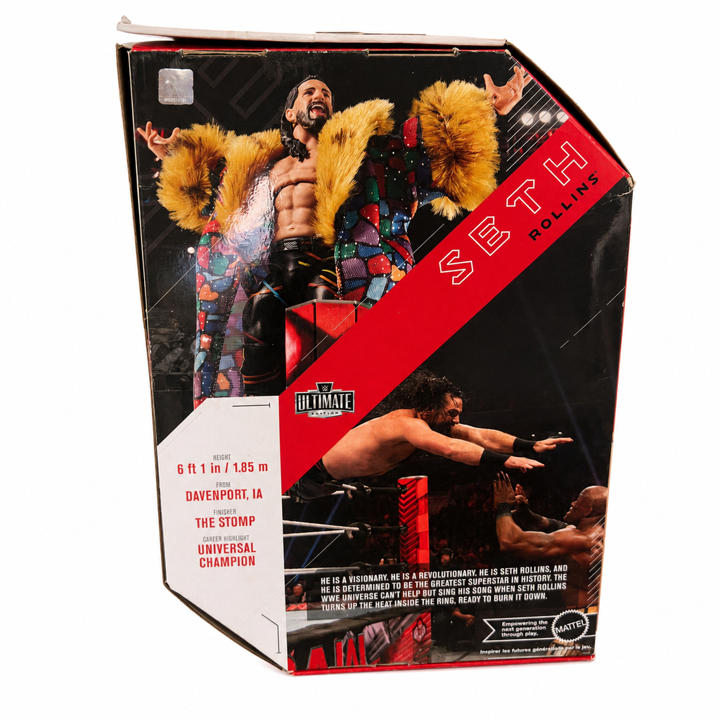 Seth Rollins WWE Ultimate Edition Series 17 Mattel Reboxed