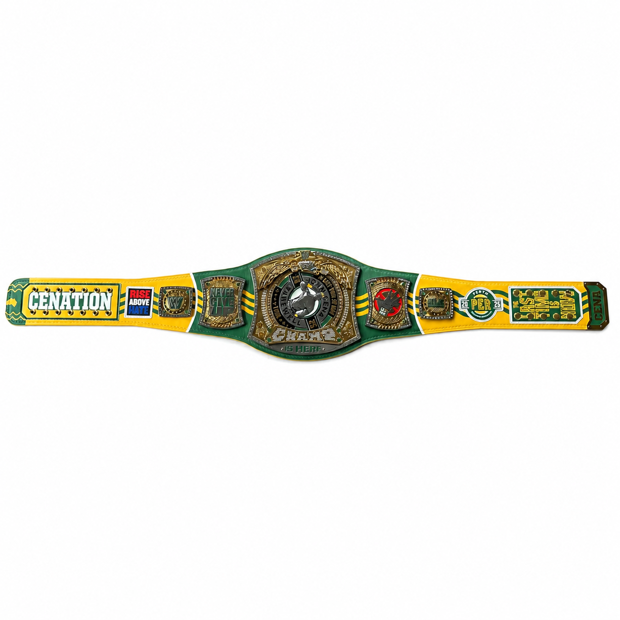 WWE John Cena Farewell 2025 Perth Spinner Championship Replica Title Belt