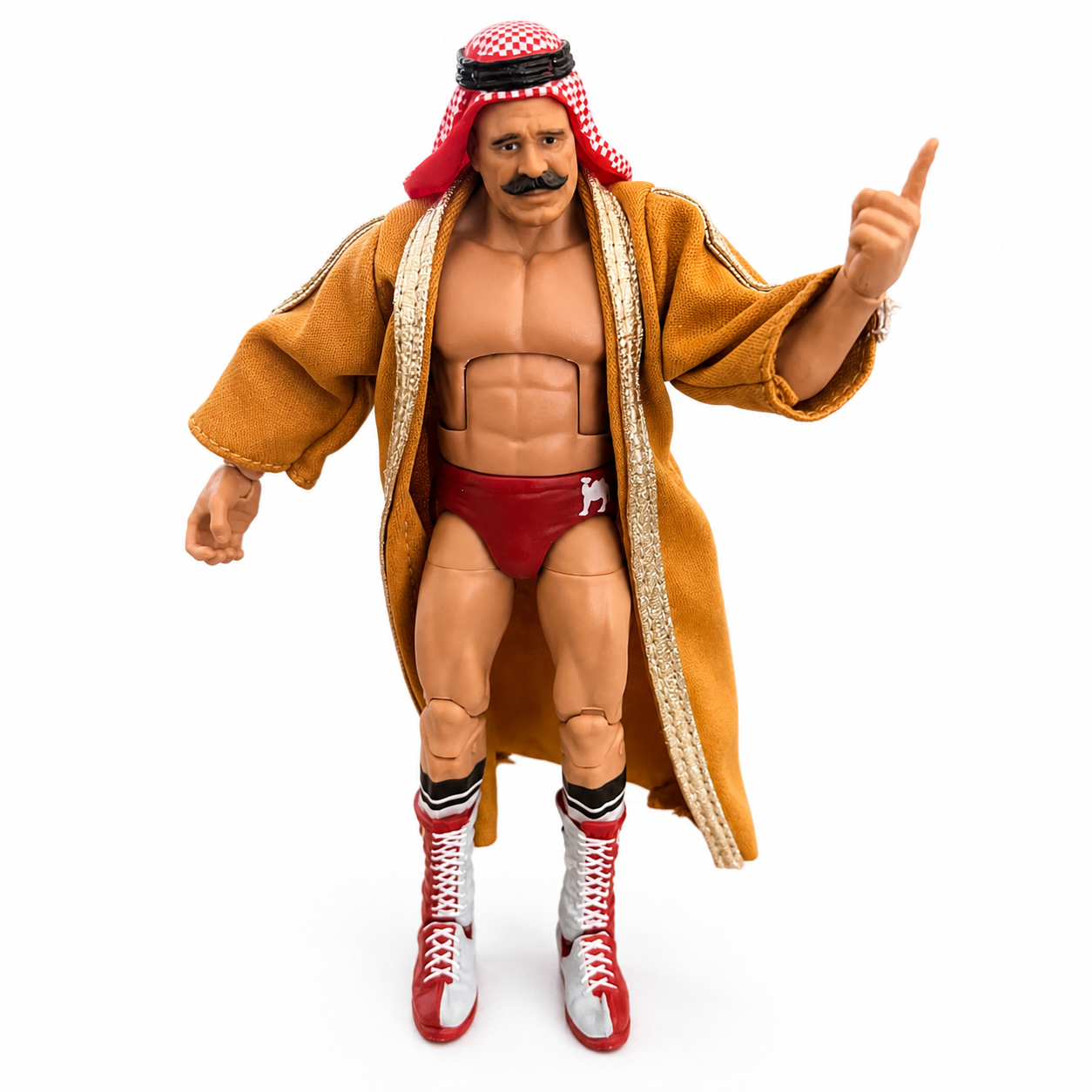 Iron Sheik WWE Elite Legends Out Of Box Action Figure Mattel 3