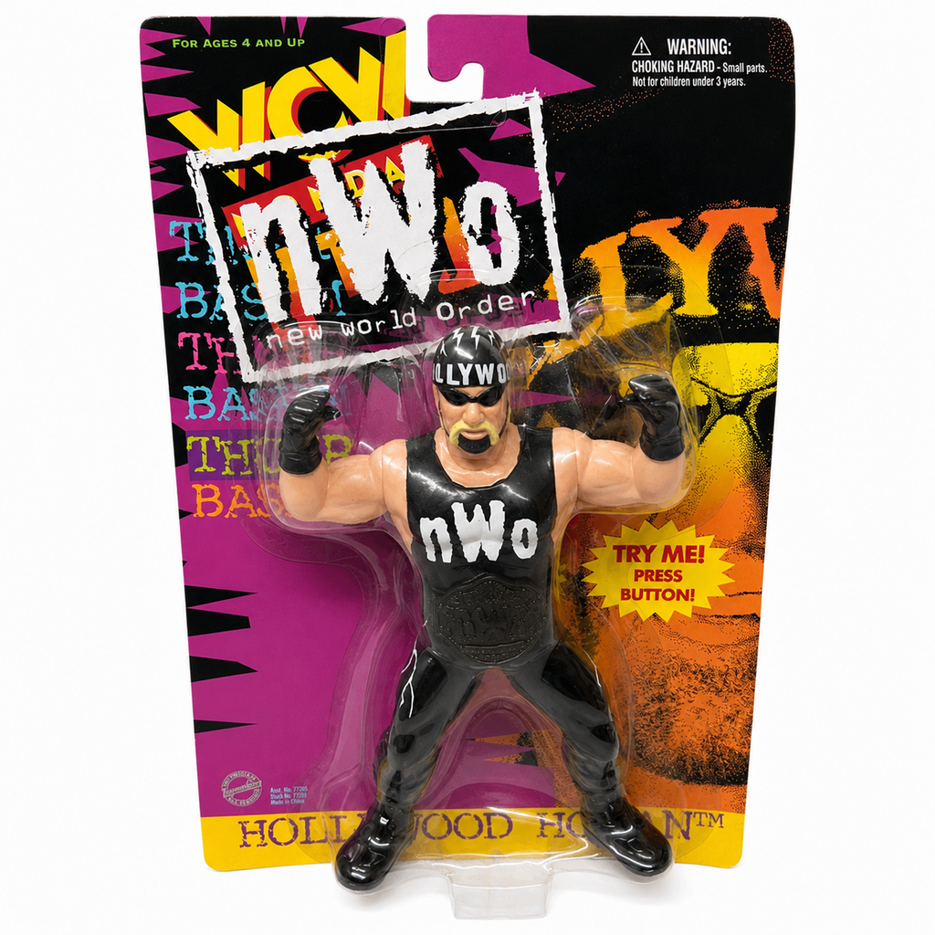 WCW Monday Night Nitro NWO Hollywood Hogan Action Figure WWE
