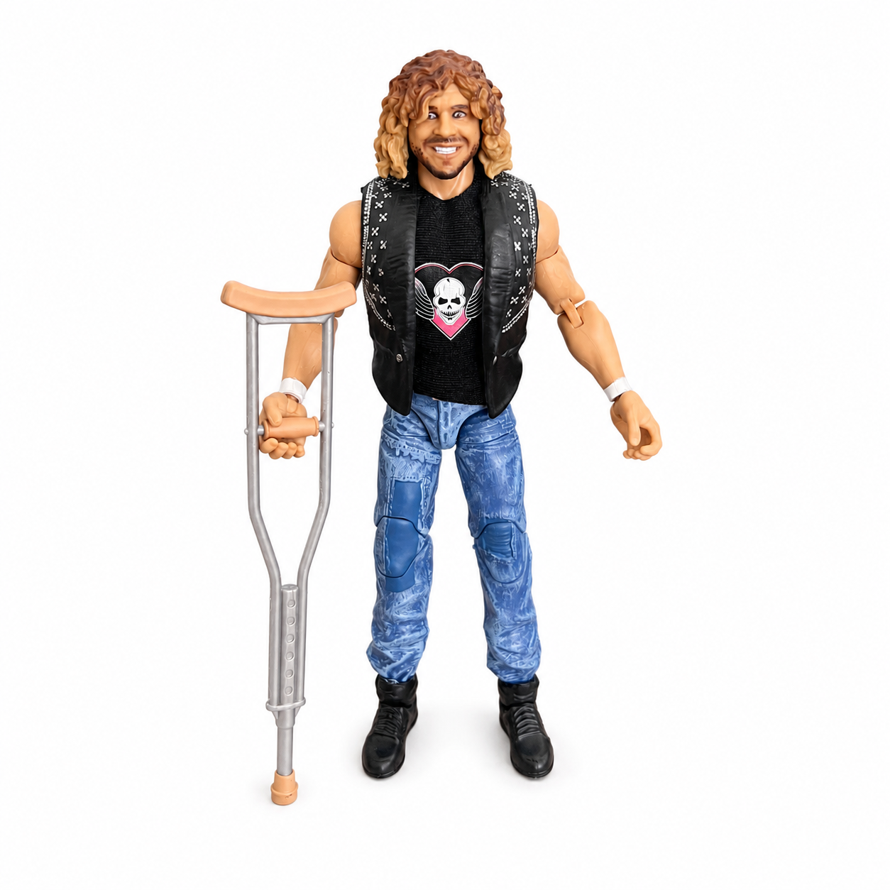 Brian Pillman WWE Elite Monday Night Wars Out Of Box Action Figure Mattel 3