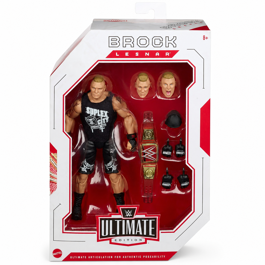 Brock Lesnar WWE Ultimate Edition Series 4 Mattel