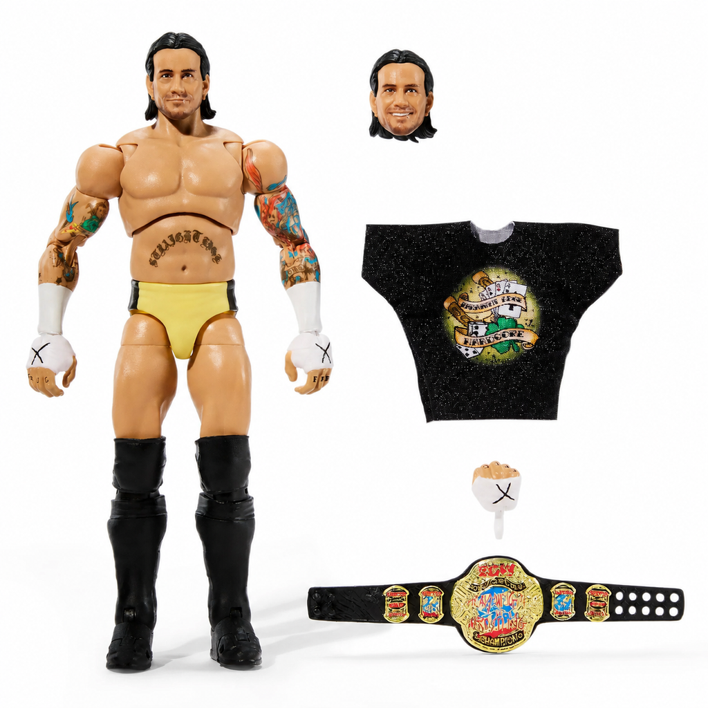 Reboxed CM Punk WWE Ultimate Edition Limited Exclusive Action Figure Mattel