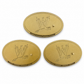 3 x WWE Mattel Gold Defining Moments Action Figure Stands