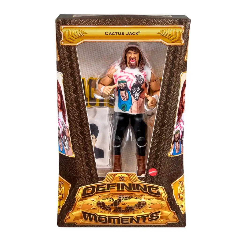 PREORDER Cactus Jack WWE Elite Defining Moments Exclusive Action Figure