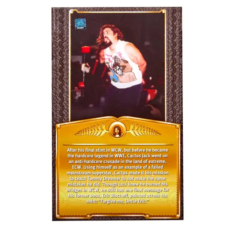 PREORDER Cactus Jack WWE Elite Defining Moments Exclusive Action Figure