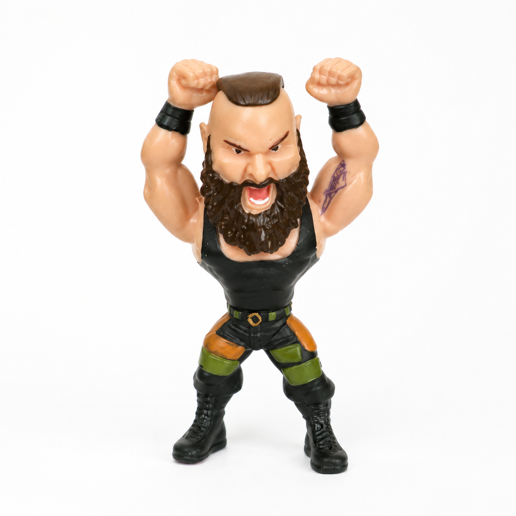 Braun Strowman WWE Slam Stars Out Of Box Action Figure Mattel