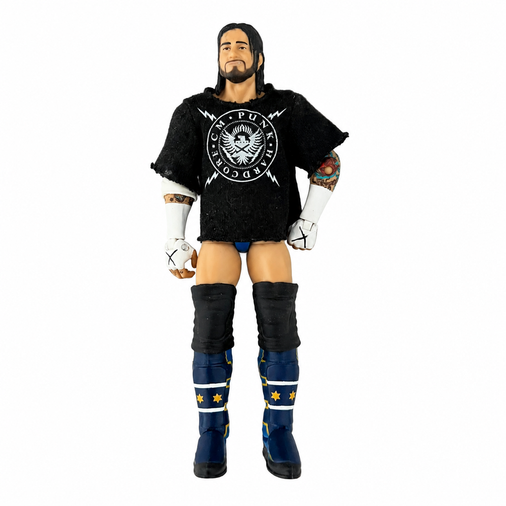 CM Punk WWE Elite 6 Out Of Box Action Figure Mattel
