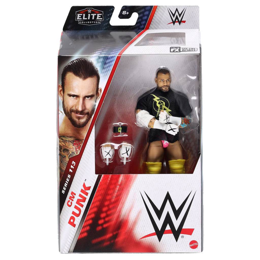 CM Punk WWE Elite 113 Series Action Figure