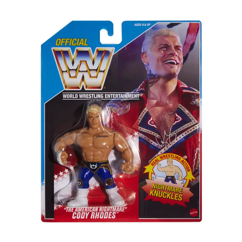PREORDER Cody Rhodes - WWE Retro 2025 Wave 1 Action Figure