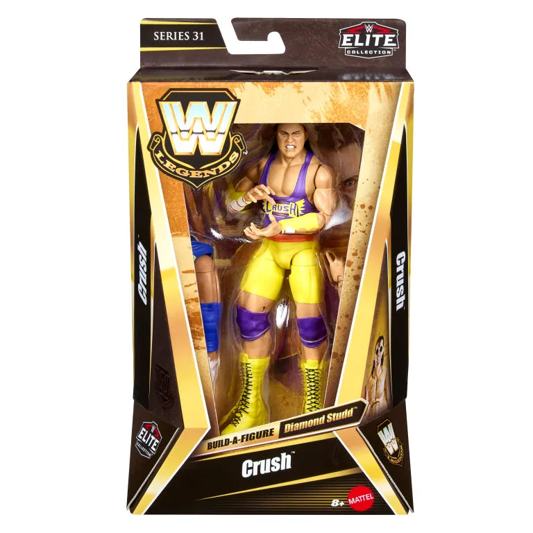 Crush WWE Elite Legends Series 31 Action Figure Mattel