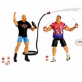 Kurt Angle Stone Cold Steve Austin WWE Elite Milk O Mania Out Of Box Action Figure Mattel 4