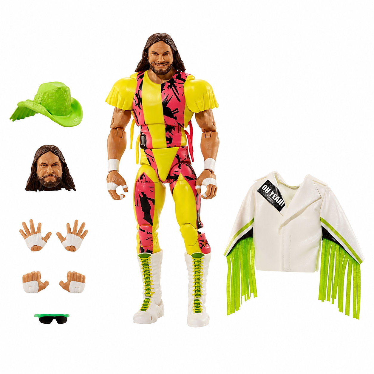 Macho Man Randy Savage WWE Ultimate Edition 8 Out Of Box Action Figure Mattel 3