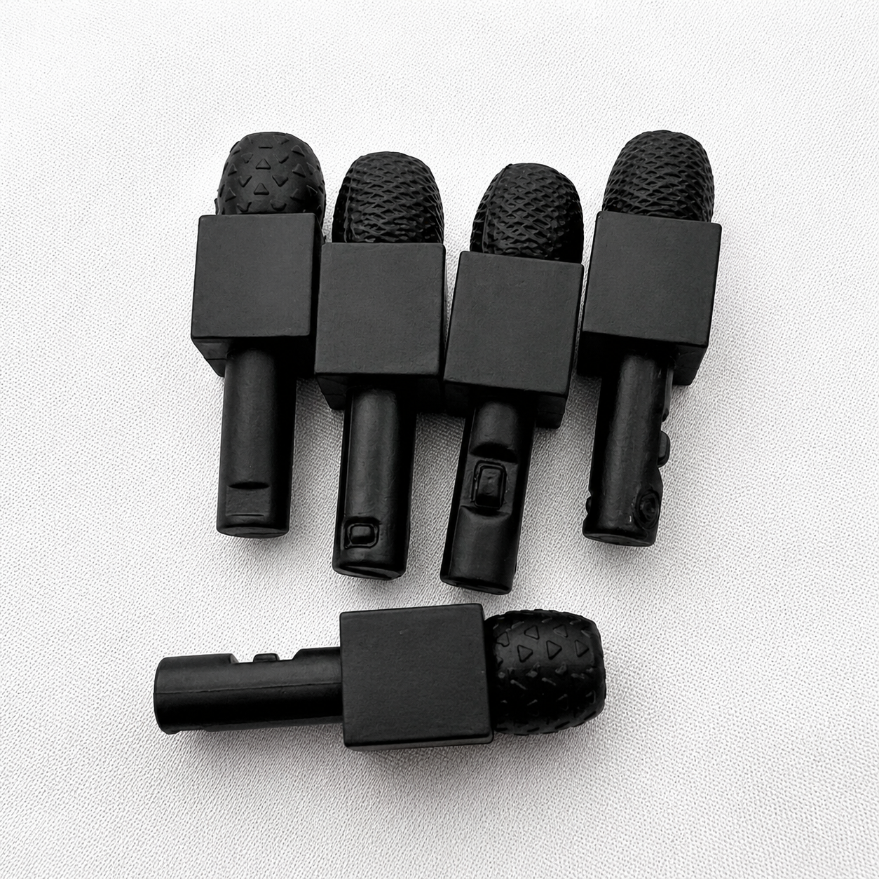 5 Microphones Mics for WWE Accessory Action Figure