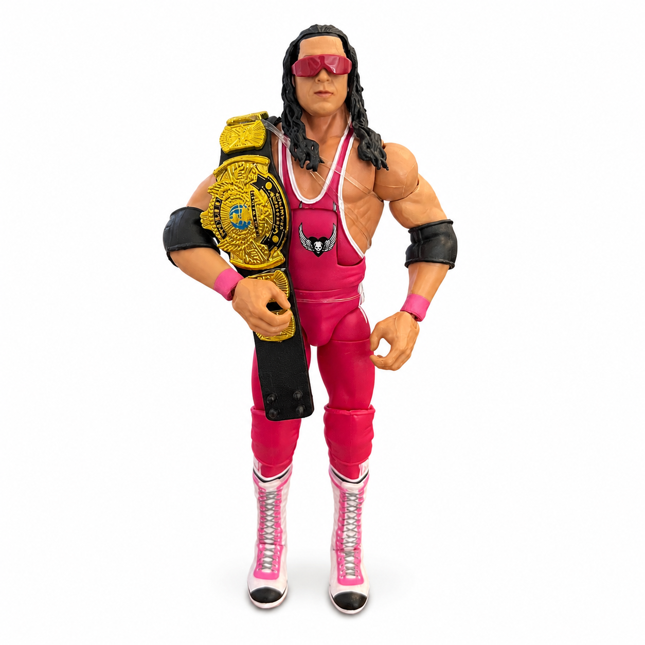 Bret Hitman Hart WWE Elite Legends 25 Out Of Box Action Figure Mattel 3
