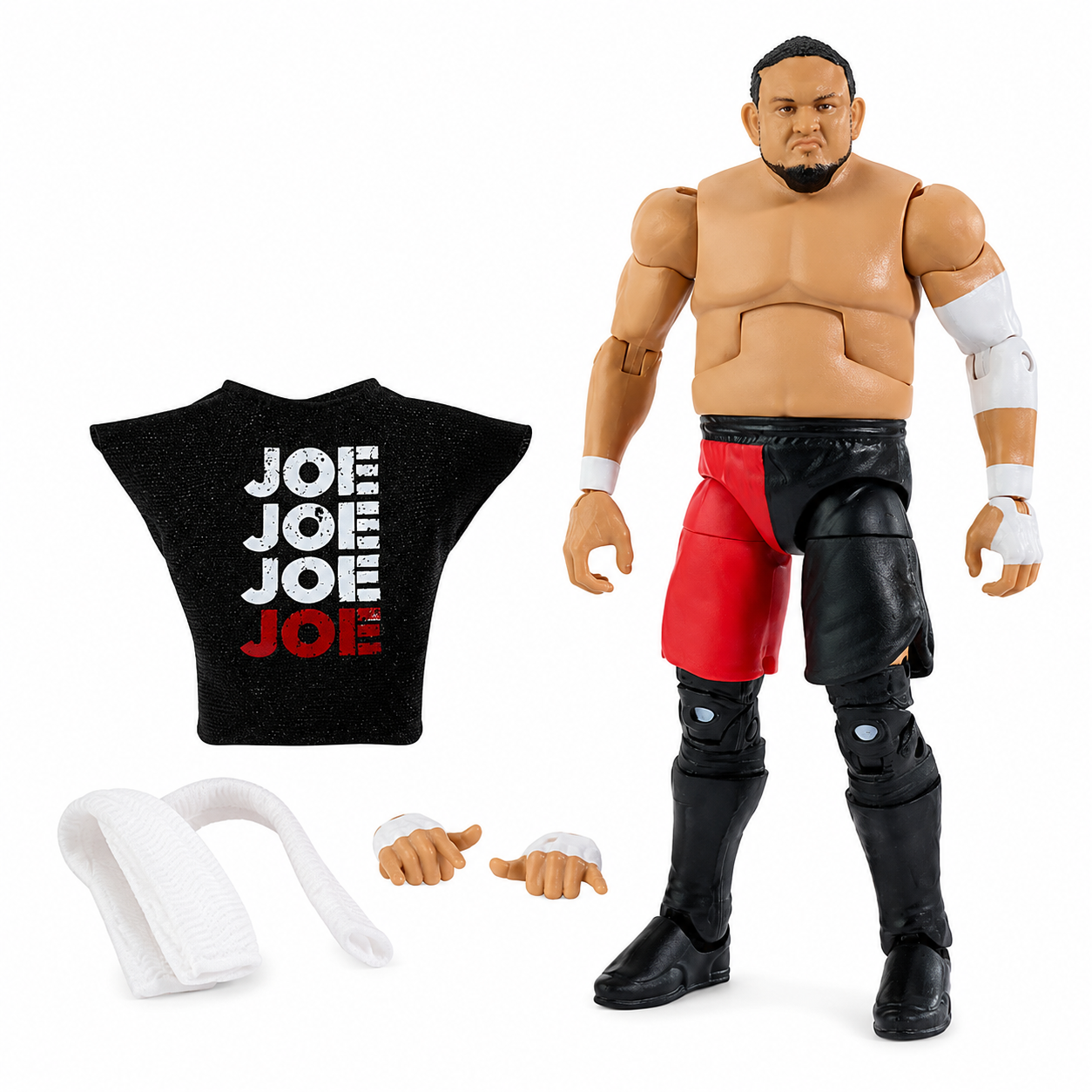 Samoa Joe WWE Elite 64 Out Of Box Action Figure Mattel 4