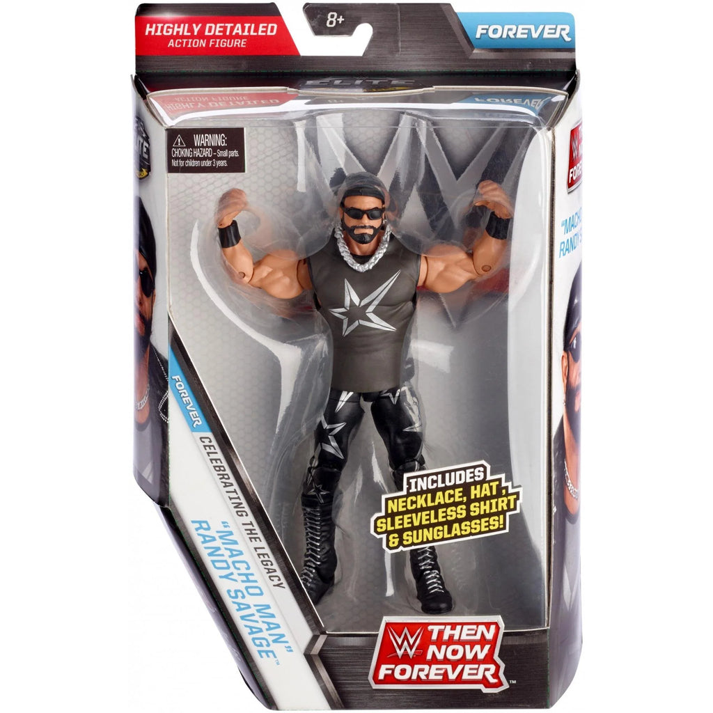 Macho Man Randy Savage WWE Elite Then Now Forever Action Figure Mattel