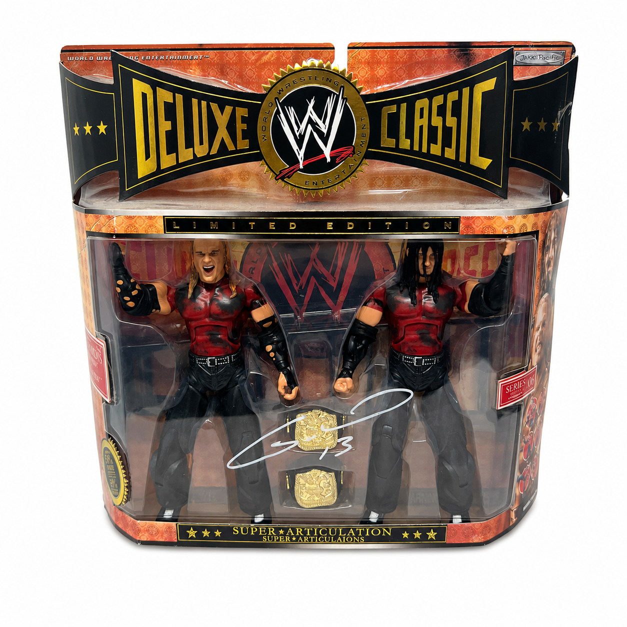 WWE Deluxe Classic The Hardys Jeff Matt Hardy Figure 2 Pack Jakks