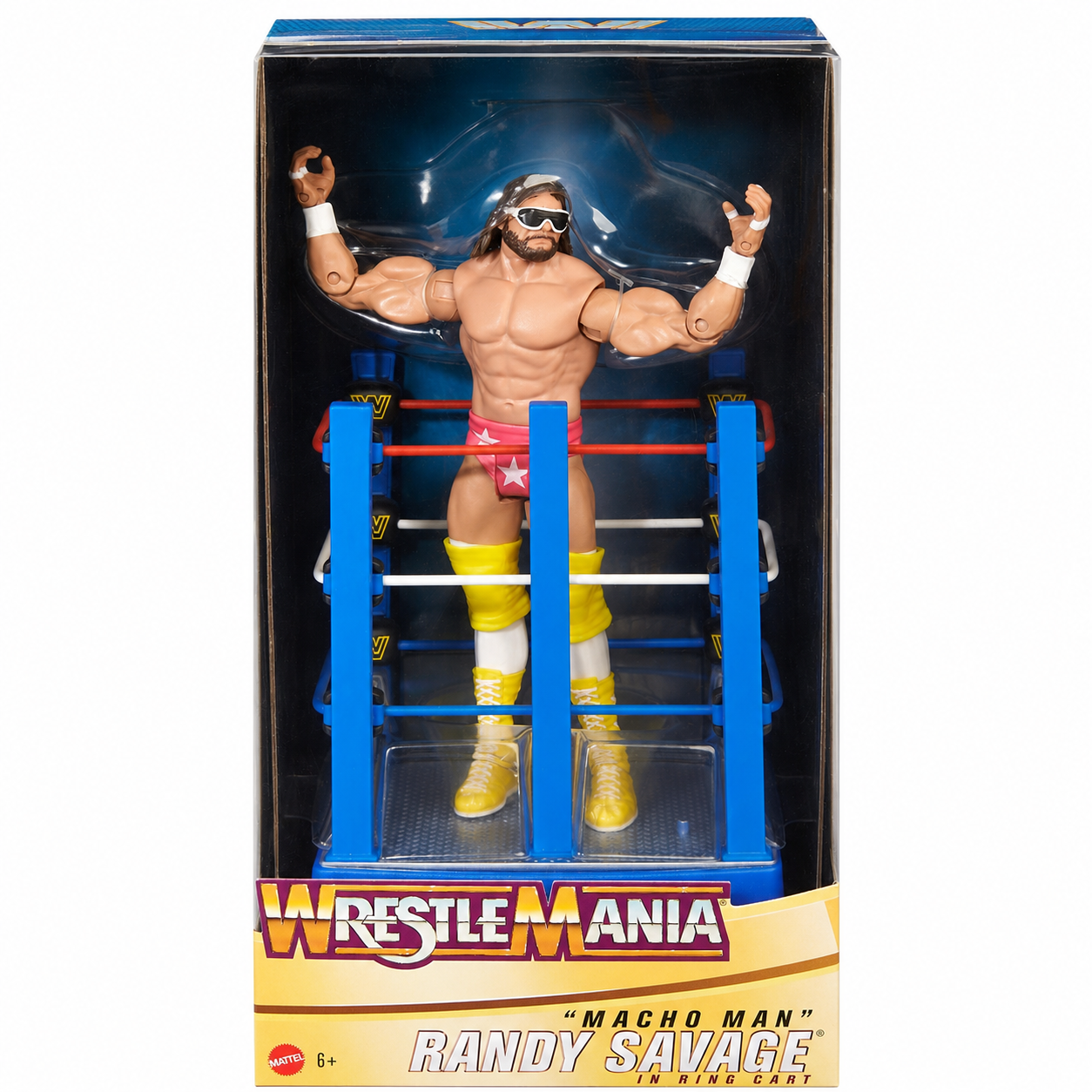 WWE Elite Wrestlemania Moments Macho Man Randy Savage Action Figure Mattel