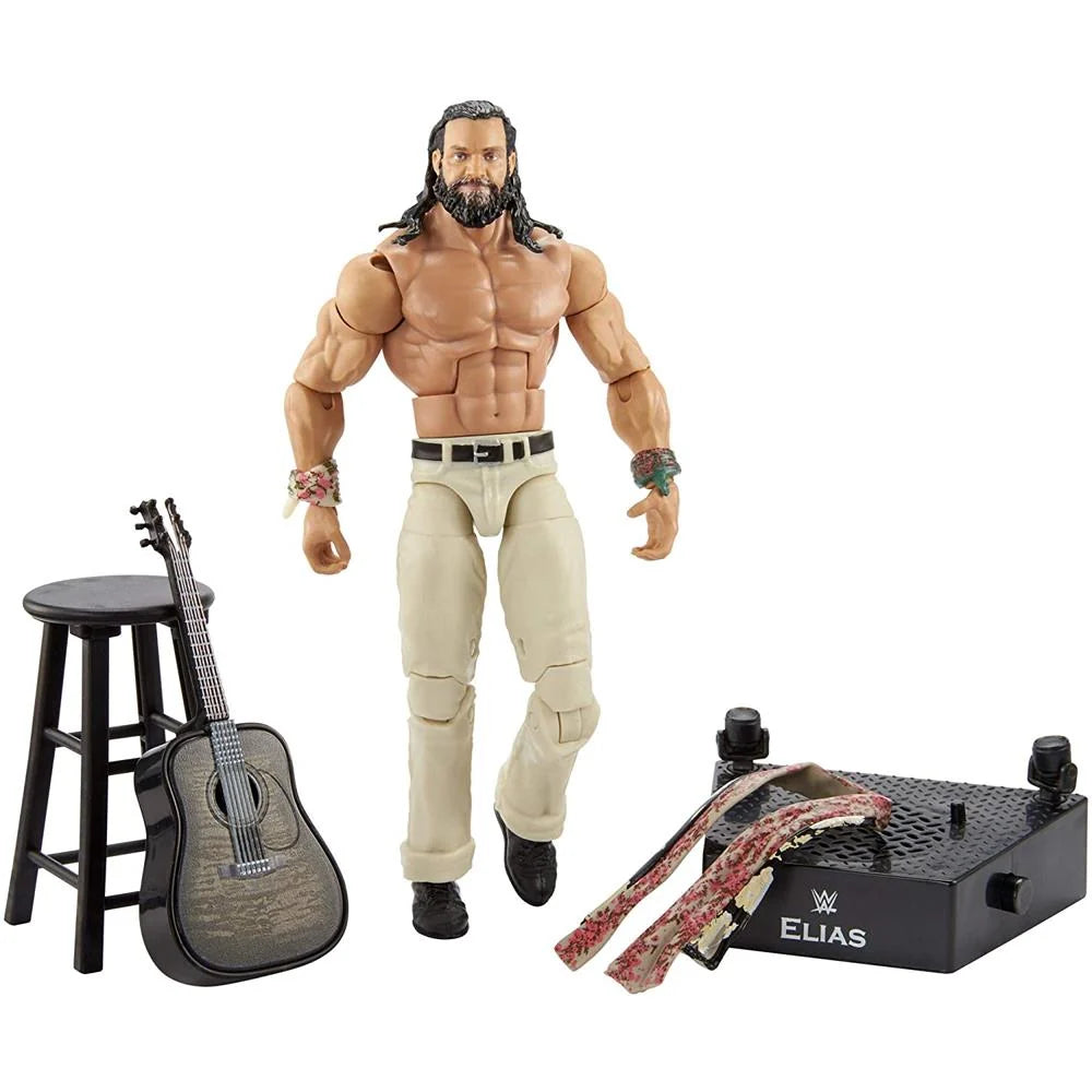 Elias WWE Elite Entrance Greats Out Of Box Action Figure Mattel 4
